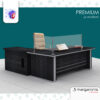 Προστατευτικό Plexiglass Γκισέ Ταμείου - Stand Premium 5mm - με σύνθεση