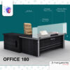 Προστατευτικό Plexiglass για Γραφείο – Stand Office 180 – 5mm